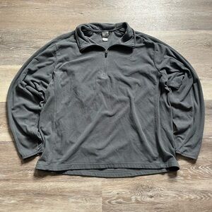 Vintage Y2K Champion Heather Gray Fleece Pullover